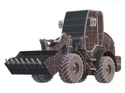 komatsu wa 80 m-8 3D model