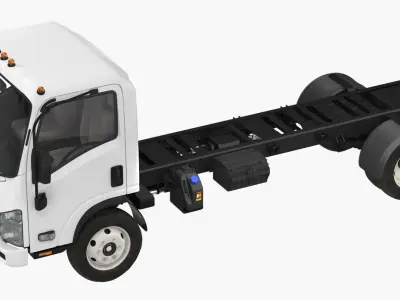  Commercial Truck Isuzu NPR 2018 Simple Interior 