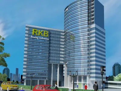 exterior office model 3D model