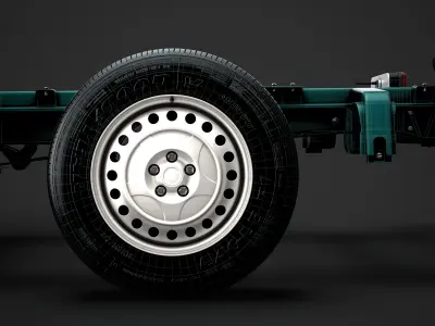 Freightliner Sprinter  2019 wheel 3D model