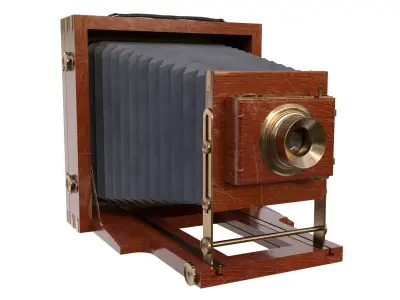 Victorian Camera 3D model