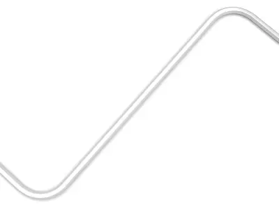 S Shaped Allen Wrench 3D model