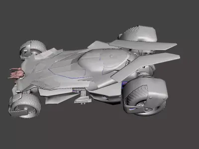 Batman latest mobile vehicle for 3d printing STL 3D print model