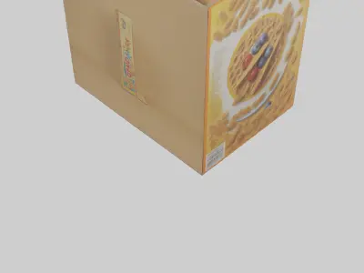 Cereal Box model 3D model