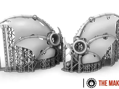 Iron Hive - Sky Lord Wings Upgrade 3D print model