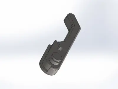 192823533 Transporter t4 hood handle 3D print model