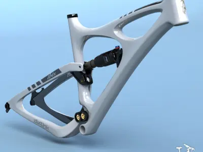 Bicycle Parts Collection 3D Model Pack