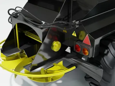 Fertilizer Spreader Agricultural Implement 3D model