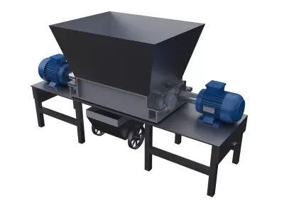 Stone Crusher  3D model