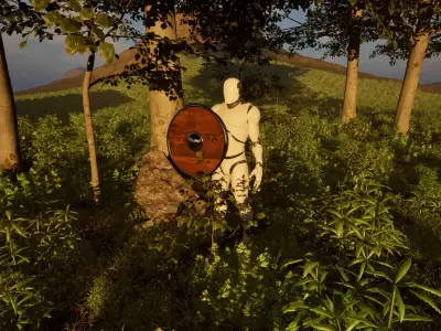 Medieval Shield- UE5 Ready Free 3D model