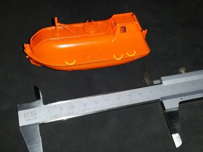 Type A lifeboat 3D print model