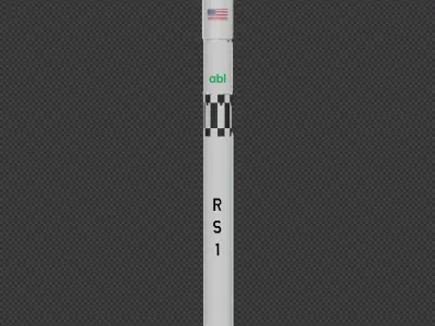 ABL Space Systems RS1 3D model