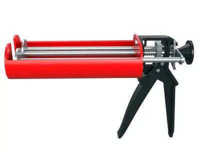 Dual Epoxy Gun 3D model