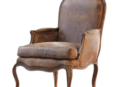 L XV BERGERE armchair 3D model