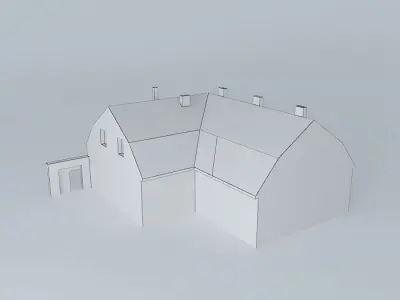 Building in Frankopanska str SIsak Free 3D model