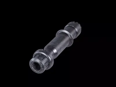 Stock module muzzle brake gear industrial part 3D model