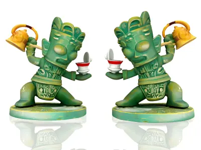  bronze 3D model