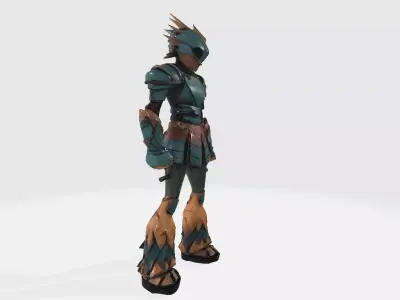How to Train Your Dragon Astrid Pose Armor 02 3D print model
