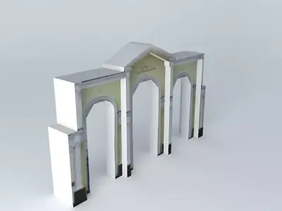 Ekaterinburg Gorky Park Mayakovsky Free 3D model