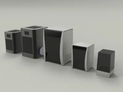 3D Model Collection of Cubicon and Nexa XiP 3D model