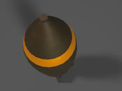 game ready BOMB Free low-poly 3D model