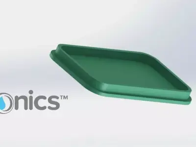 Bird Feeder Lid - 3Dponics Home and Garden  Free 3D print model