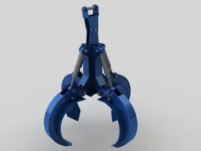 Polyp digger 3D model