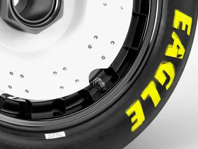 Goodyear Eagle Turbofan Combo 3D model