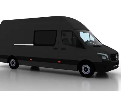 Mercedes Benz Sprinter L3H3 2015 Crew Van EU 3D model