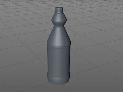 Plastic Bottle 3D model purchase