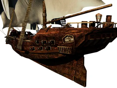 Pirate Ship 3D model order