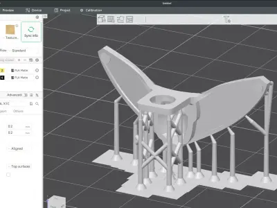Custom 3D print Minifigure Accessory - Minifigure Wings S1 - 06 3D print model
