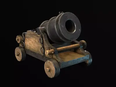 Mortar  Low-poly 3D model