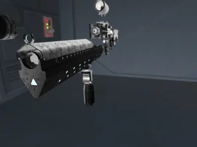 Modular Laser Gun 3D model