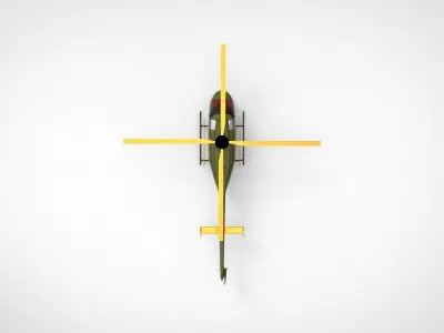 Bell 407 AH 3D model