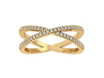  Solitaire Engagement Ring 3D print model order