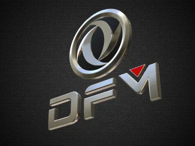 dongfeng logo 3D model