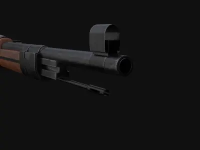 ww mauser karbiner 98  Free 3D model