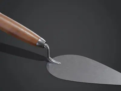 Brick Trowel 3D model purchase