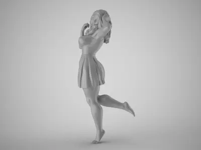 Woman in the Mirror 7 3D print model
