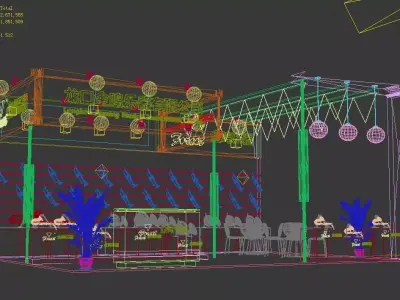 Exhibition - Area - 6X8-3DMAX2009-08 3D model