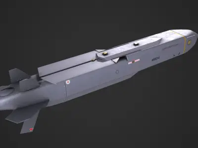 SCALP EG - Storm Shadow Low-poly 3D model