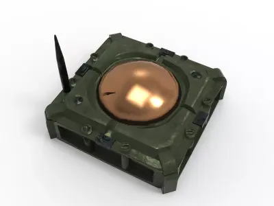 Echo Sentinel 3d model Low-poly 3D model