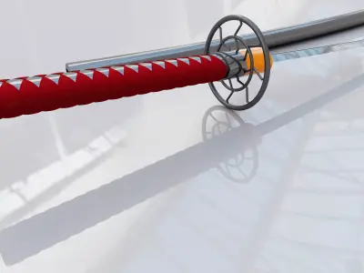 Samurai Katana 3D model