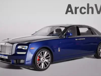 ArchViz Car Assets P17 - Unreal Engine 5 3D model