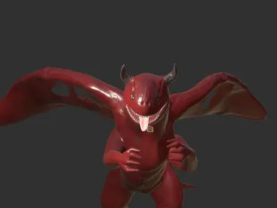 Red demon  3D model