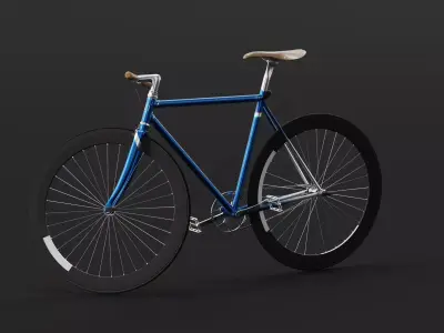 Scatto Italiano Bicycle Fixed Free 3D model