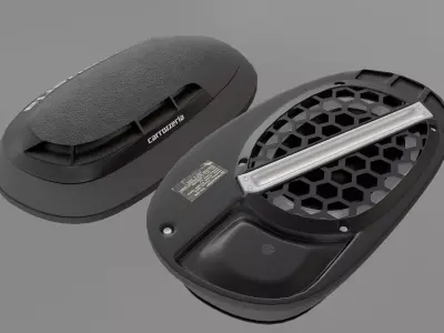 Carrozzeria Speaker Low-poly 3D model
