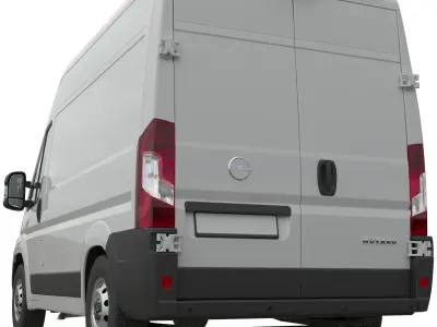 2024 Opel Movano  L1H2 Detailed interior 3D model