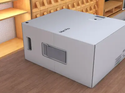 Box Mac Pro 3D model